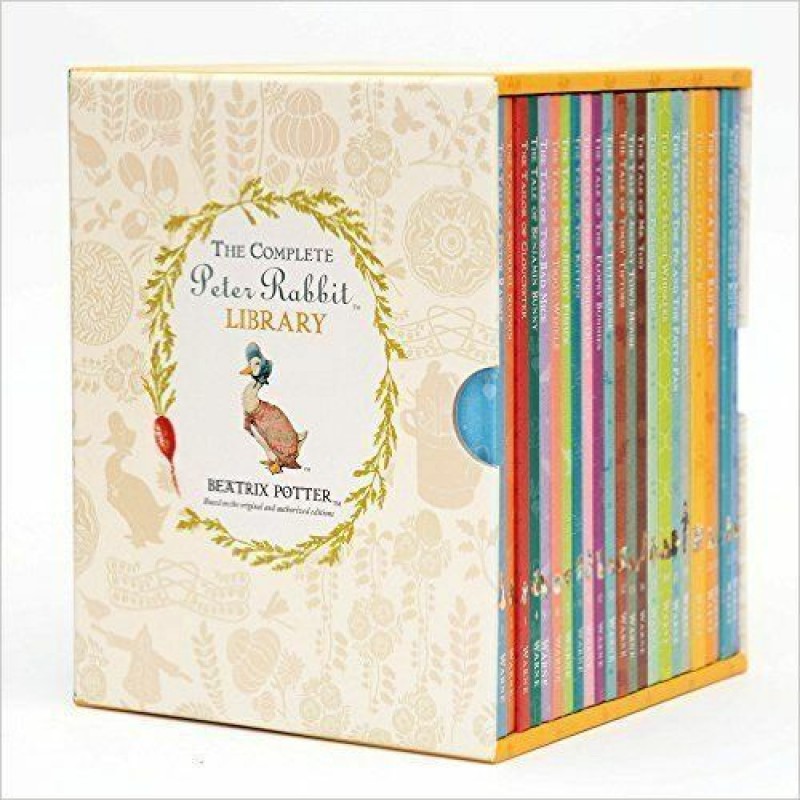 The Complete Peter Rabbit Library Collection 1-23 Hardcover Books